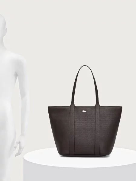 Műbőr shopper táska Lacoste barna