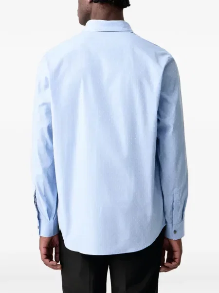Košulja Armani Exchange s printom plava