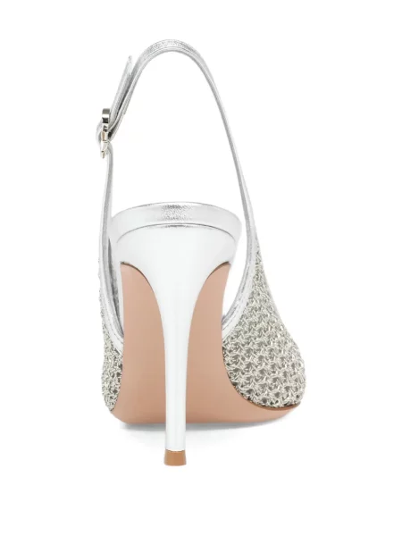 Pantofi cu toc Gianvito Rossi gri