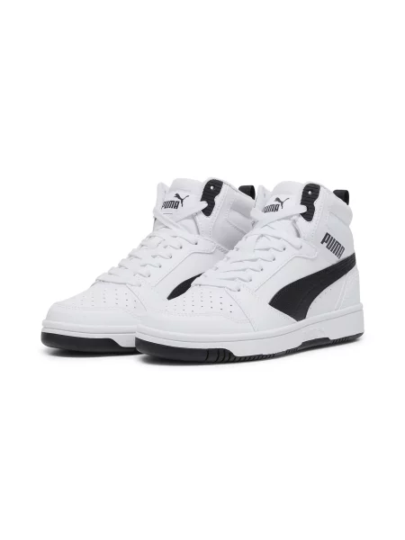 Młodzieżowe sneakersy Rebound V6 Mid białe