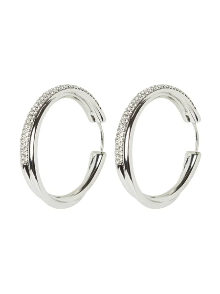 MICHAEL Michael Kors Uhani / transparentna srebrna