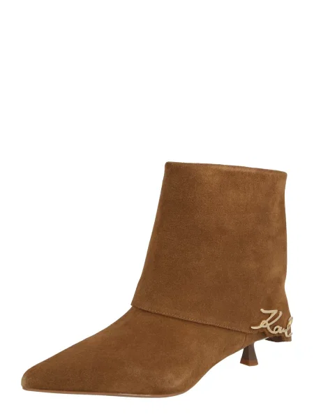 Karl Lagerfeld Botine caramel maro
