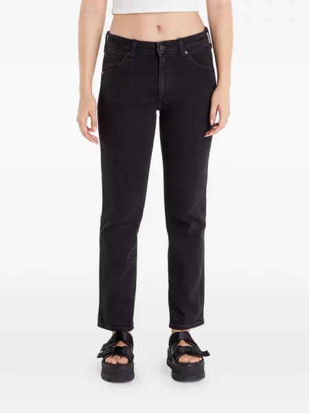 Blugi Wrangler cu autograf negru