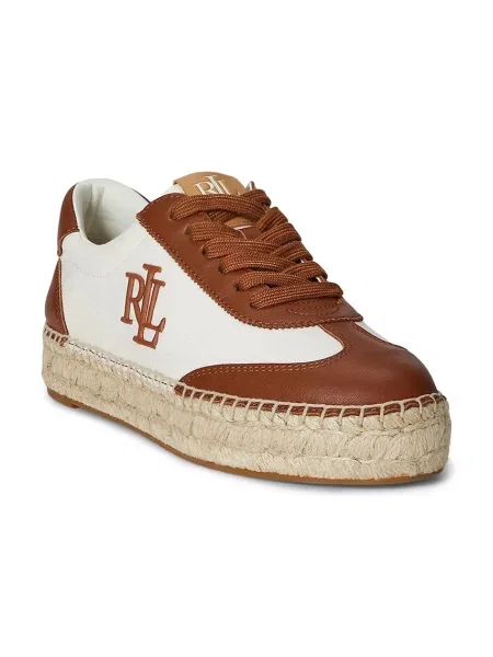 Lauren Ralph Lauren Sneakers Luize Sneaker καφέ