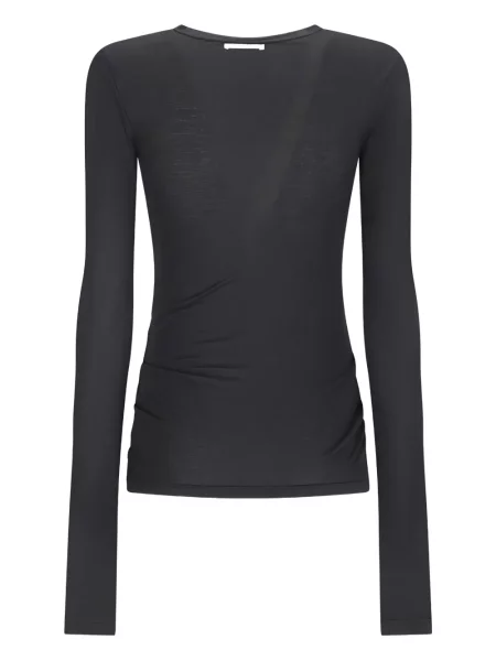 Дълго топ Destin с драперии черно