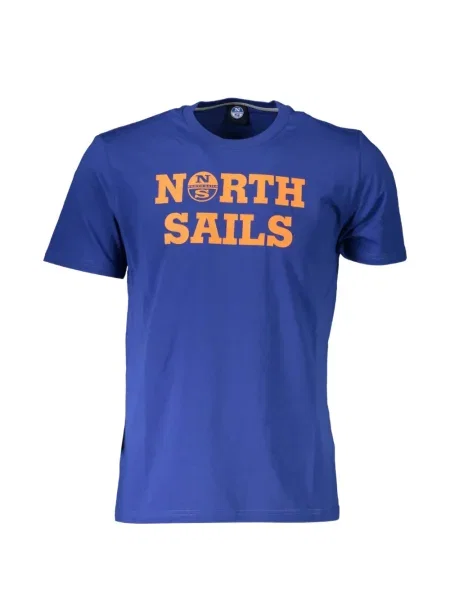 Tricou North Sails cu imagine albastru