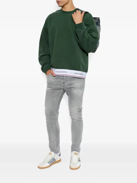 Hanorac Dsquared2 cu autograf verde