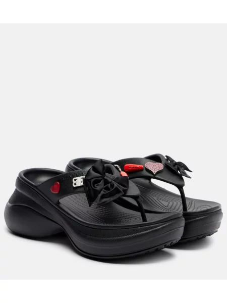 Chiloți tanga Balenciaga negru