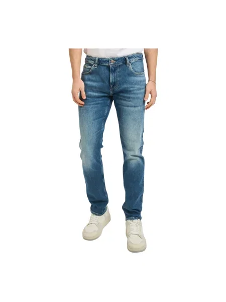 Jeansy Guess casual niebieskie