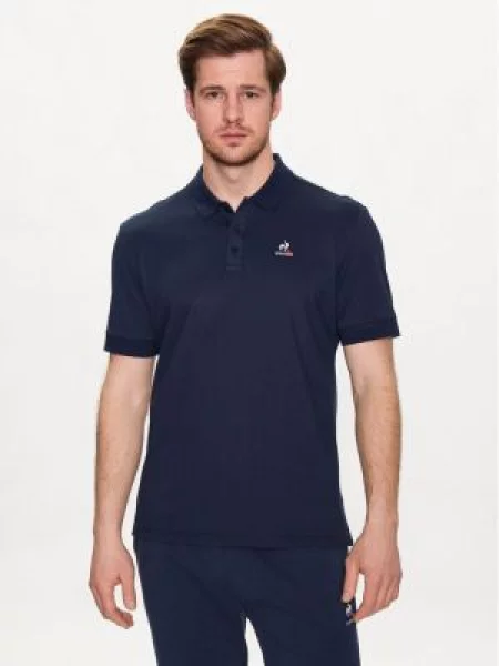 Polo majica Le Coq Sportif plava