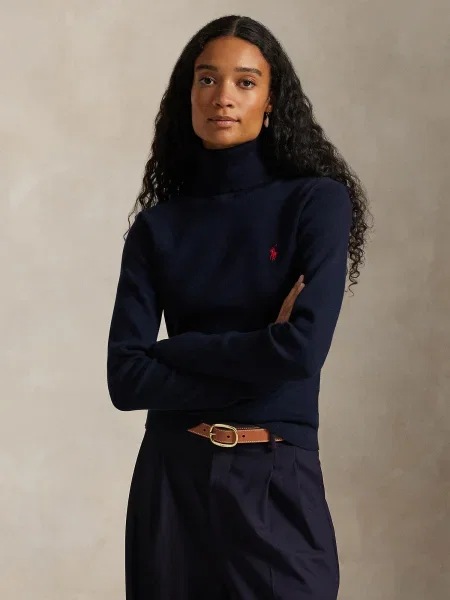 Polo Ralph Lauren Pulover bleumarin roșu