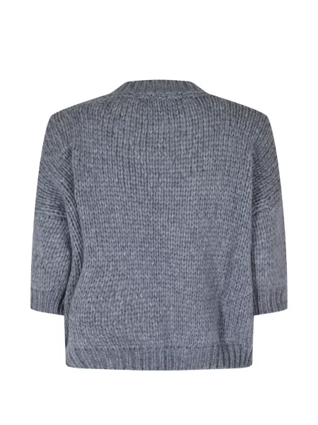 Pulover Roberto Collina chunky albastru