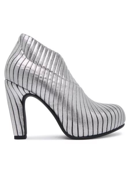 United Nude Botki Fold HI II Srebrny