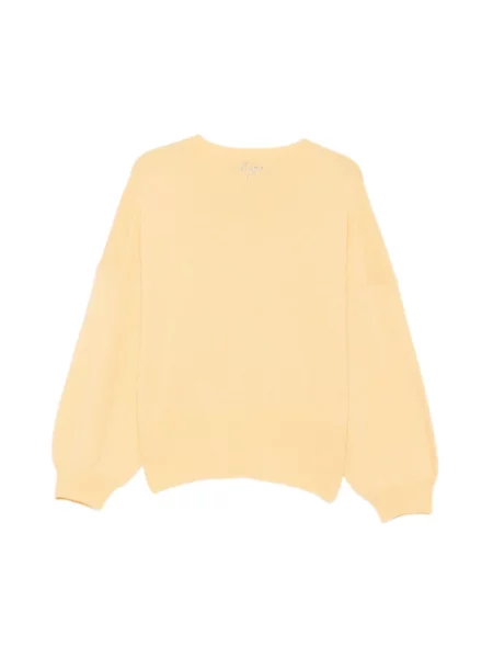 Sweter Liu Jo wełniany żółty