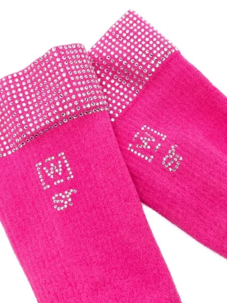 Kojines Wolford su spygliais rožinė