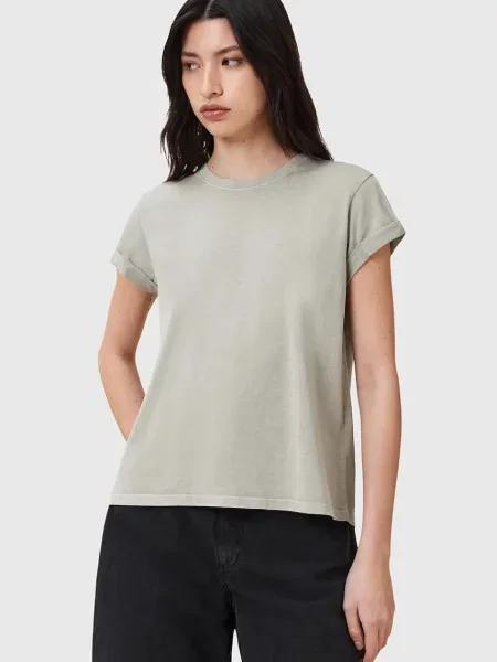 AllSaints tričko ANNA zelené