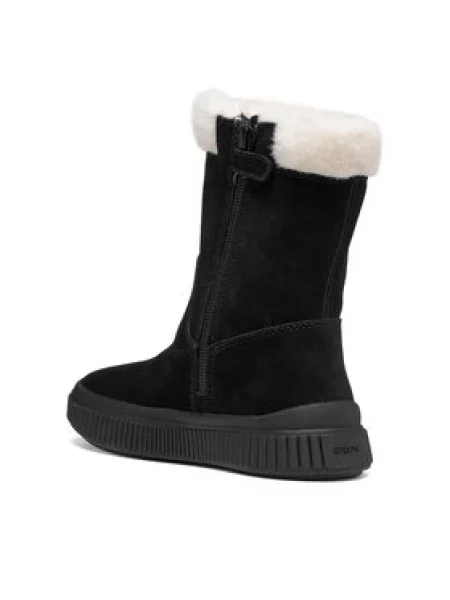 Geox Zimske čizme J Laquinny Girl Wpf M crna