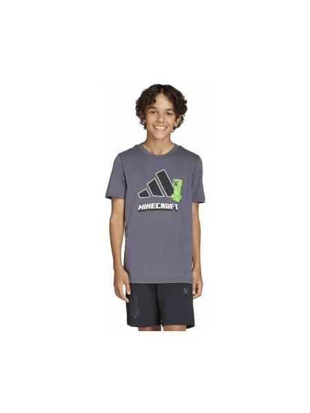 Tricou copii Adidas gri