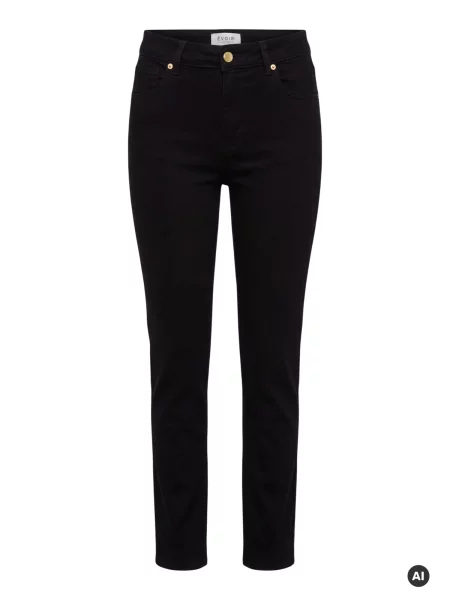 ÉVOIR by Alena Gerber Jeans negru