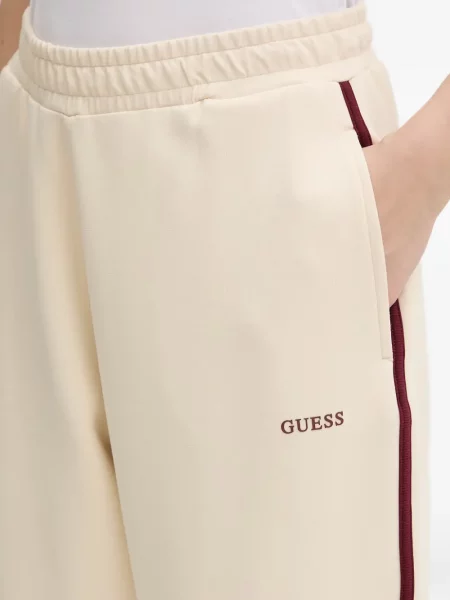 Csíkos futó nadrág Guess autogrammal