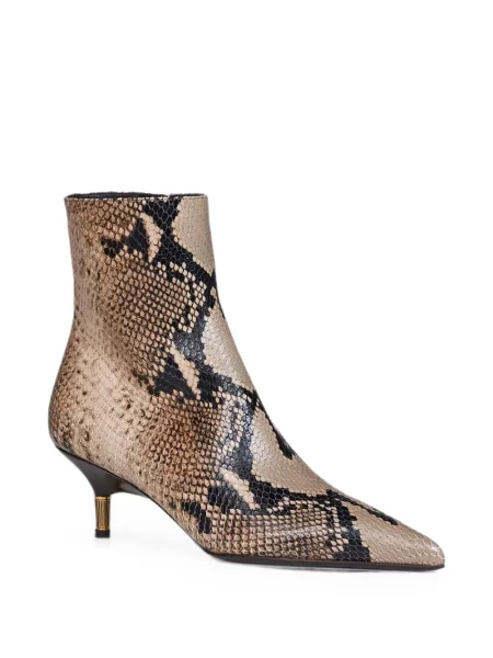 Botine Khaite din piele