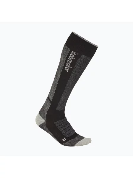 Șosete de schi pentru bărbați Icebreaker Merino Ski+ Medium OTC black/ether/grahite negru