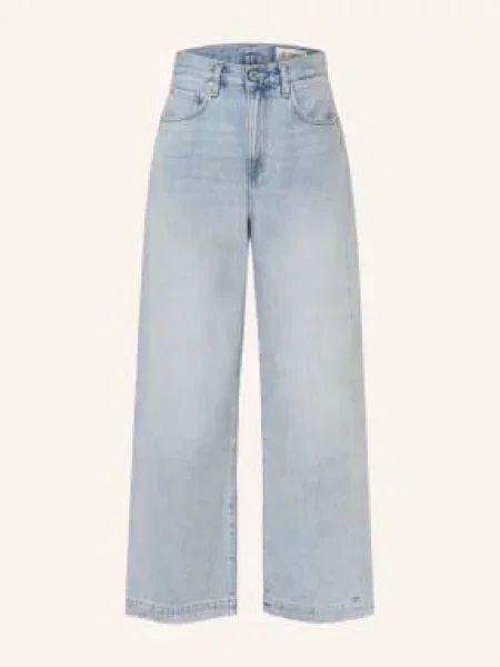 Ag Jeans Dżinsy Z Rozszerzanymi Nogawkami Hattie blau