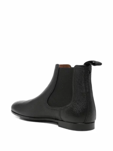 Botine chelsea Ferragamo din piele negru