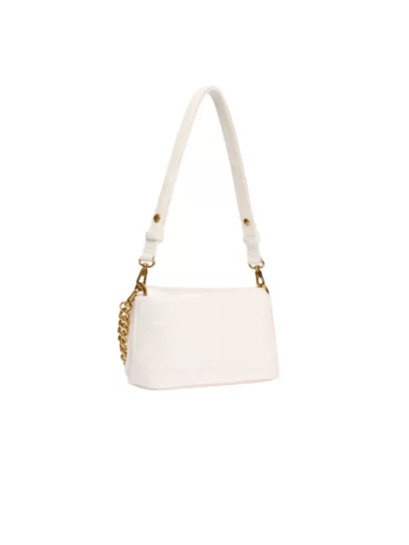 Torebka skórzana Liu Jo elegancka ze skóry ekologicznej biała