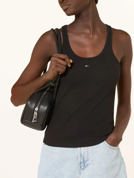 Top Tommy Jeans černý