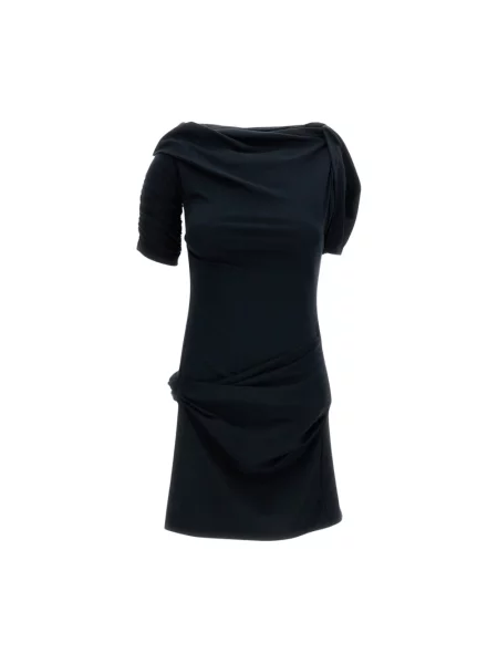 Mała mały sukienka mini Jacquemus garniturowa czarna