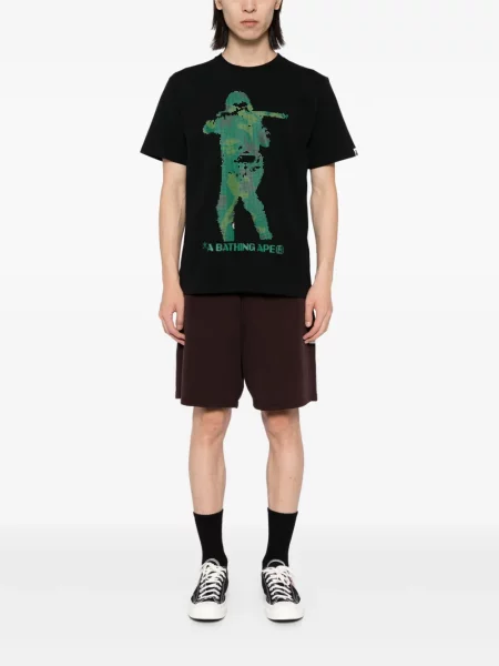 Marškinėliai A Bathing Ape® juoda