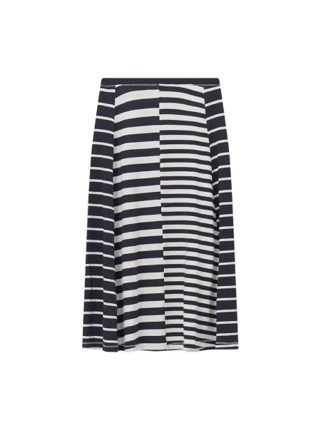 Spódnica midi Rag & Bone do kolan niebieska