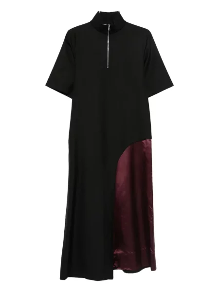 Костюм миди рокля Plan C до коляното черно