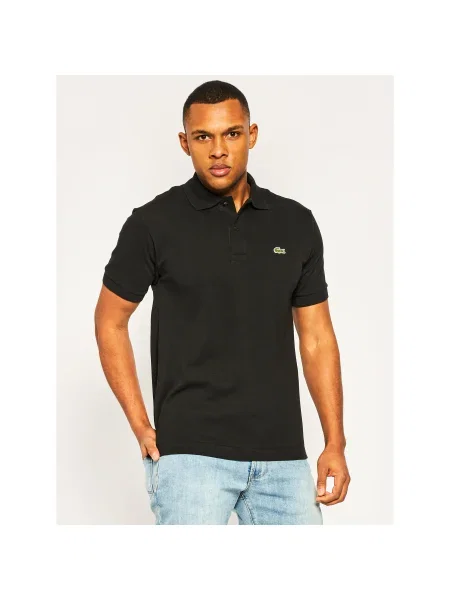 Klasszikus póló Lacoste fekete