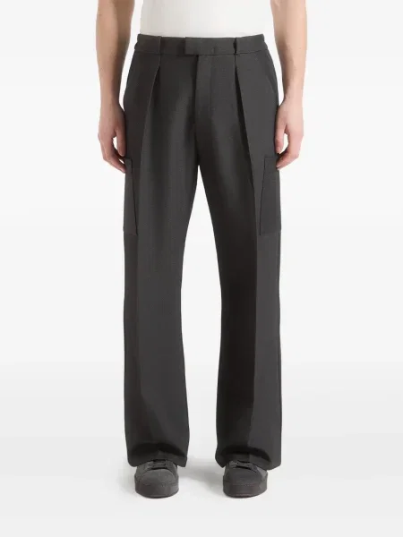 Pantaloni Manière De Voir plisate gri
