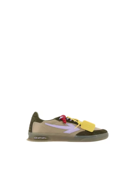 Sneakersy Off-white skórzane białe