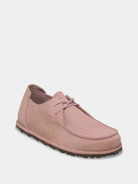 Замшевые туфли Birkenstock розовые