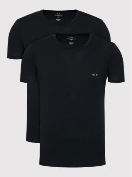 Armani Exchange Set 2 majice crna