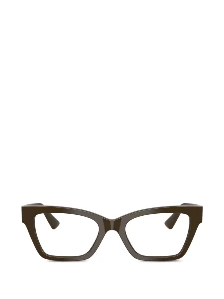 Ochelari de soare pătrați Giorgio Armani maro