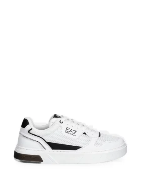 Sneakerși Ea7 Emporio Armani cu imagine alb