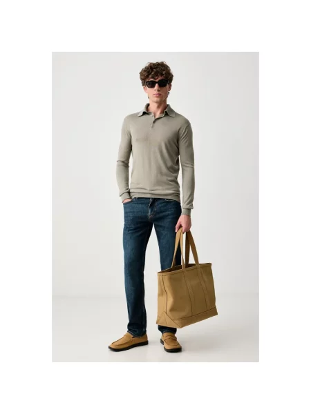 Sweter Guess wełniany zielony