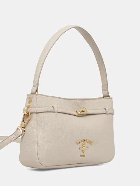 U.S. Polo Assn. klasična torbica STANFORD bež