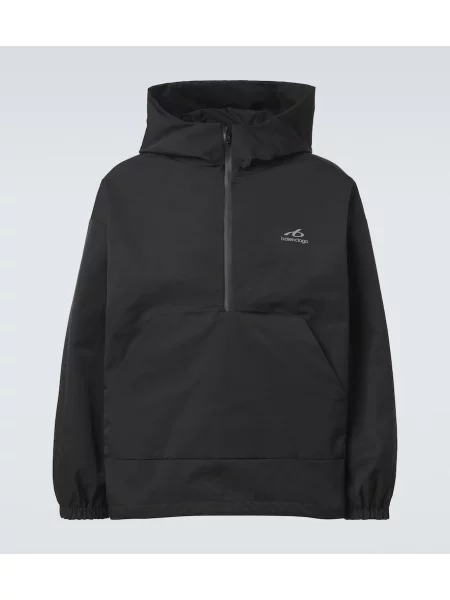 Hanorac cu fermoar Balenciaga negru