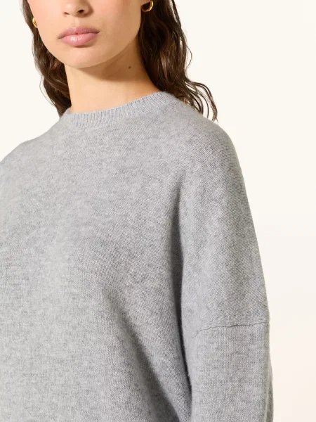 Ftc Cashmere Kašmírový Svetr světle šedá