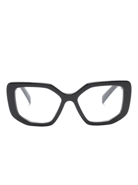 Ochelari de soare Prada Eyewear cu imprimeu geometric negru