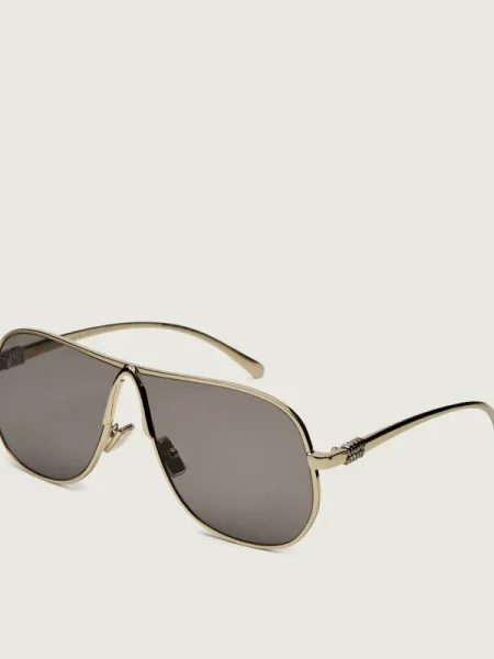 MIU MIU Ochelari de soare MU auriu
