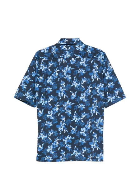 Cămașă Orian cu model floral cu imagine albastru