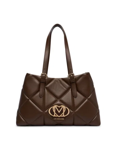 Kabelka LOVE MOSCHINO hnědá