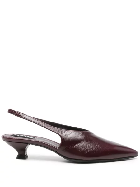 Pantofi cu toc Alohas slingback roșu